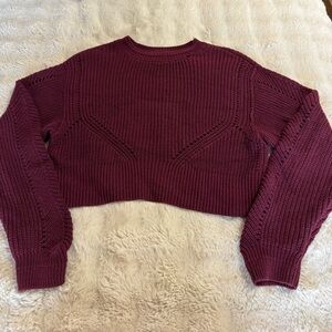 Arizona Jean Company Maroon Crew Neck Sweater